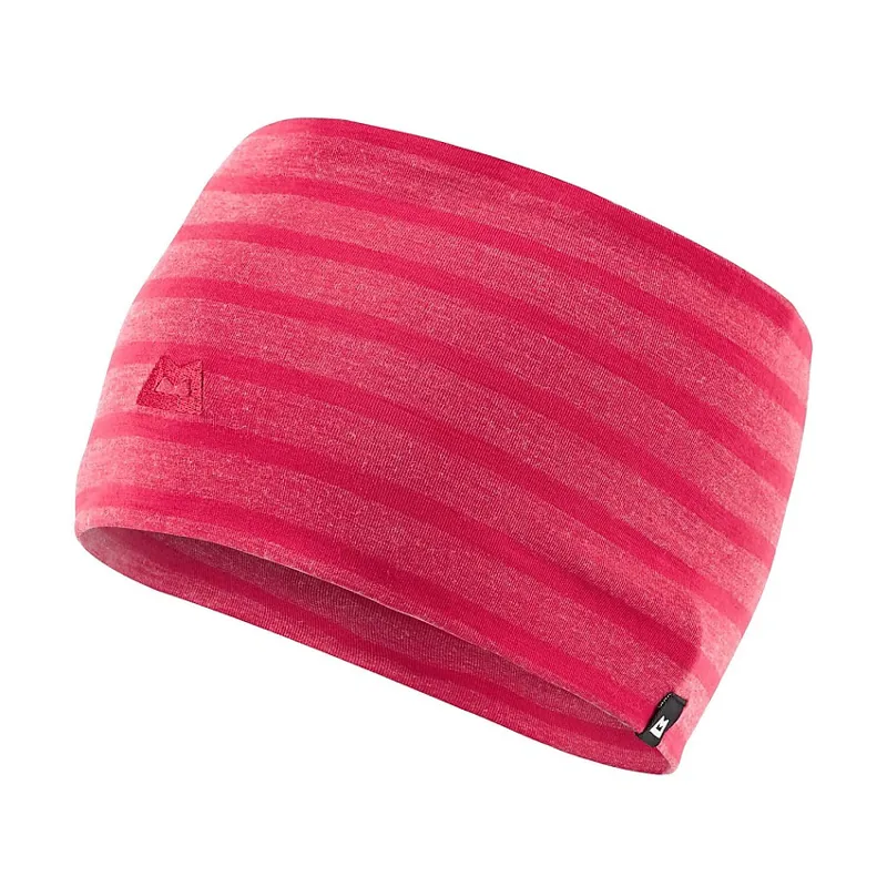 Mountain Equipment Groundup Headband Virtual Pink Stripe